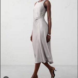 Banana Republic Slip Silver Dress